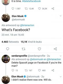 Elon Musk Doesn’t Care About Facebook Anymore