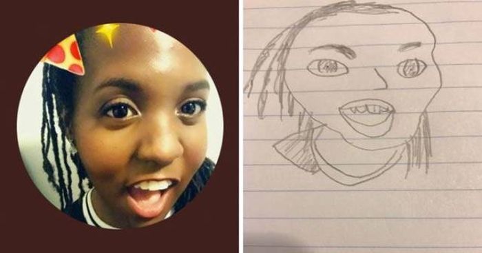 A Boy Offered Twitter Users To Draw Their Portraits | Others