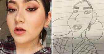 A Boy Offered Twitter Users To Draw Their Portraits