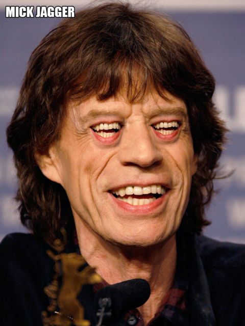 Celebrities With Mouth Eyes