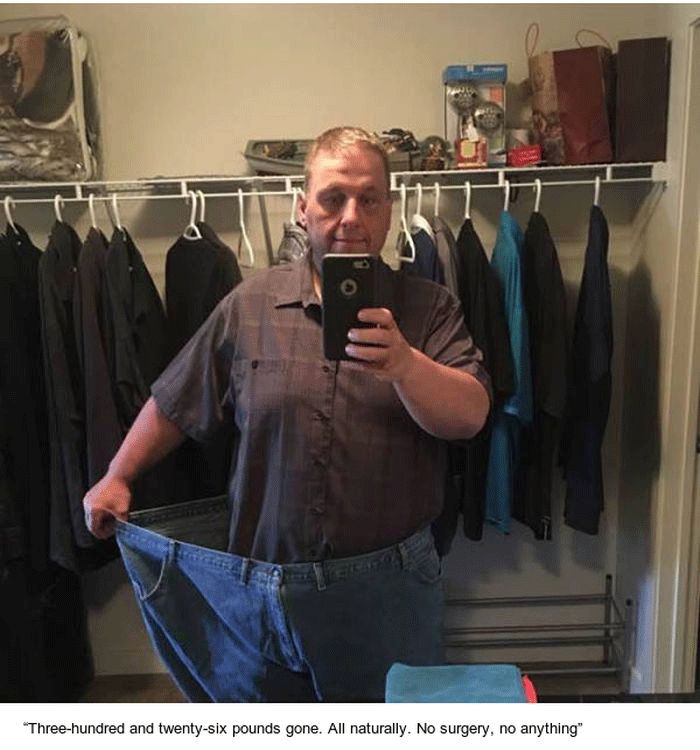 This Guy Has Lost A Lot Of Weight