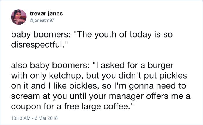 Millennials vs. Baby Boomers