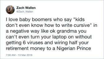 Millennials vs. Baby Boomers