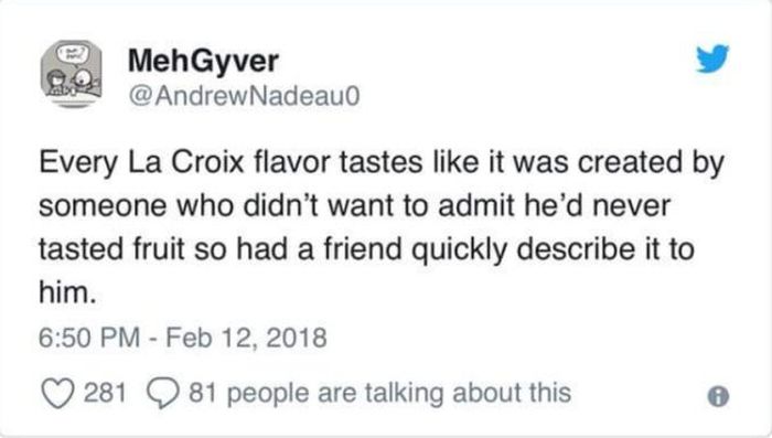 People Either Really Love Or Really Hate LaCroix