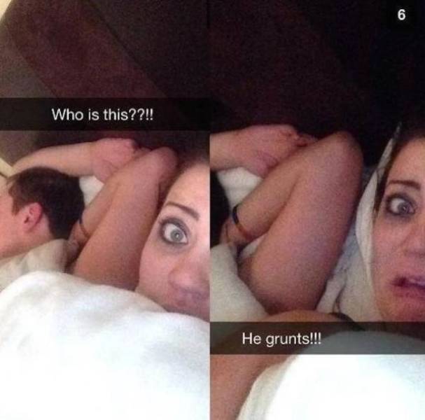 Funny Hangover Snapchats From The Next Day