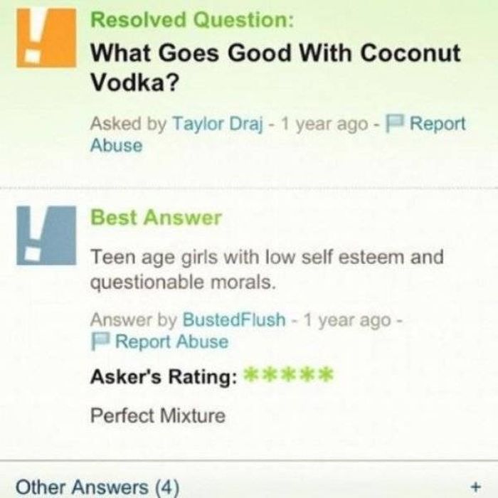 Funny Moments On Yahoo Answers
