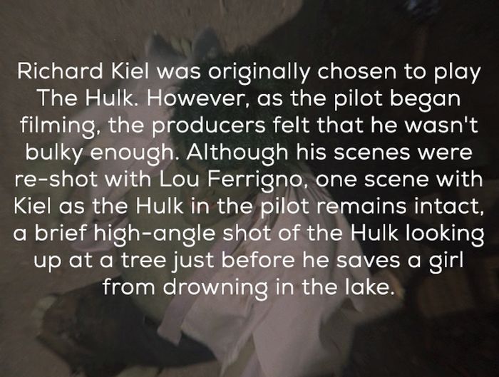 Hulk TV Show Facts