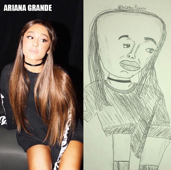 Artist Trolls Celebrities With His Ridiculous Fan Art