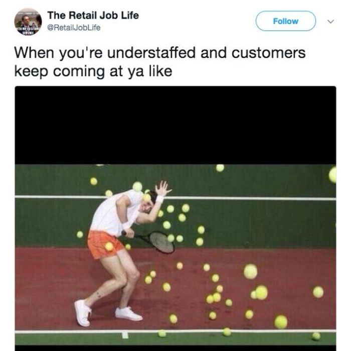 Working In Retail Memes