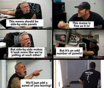 ‘American Chopper fight’ Meme