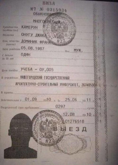 Copies Of Russian Passports Doesn't Look Good