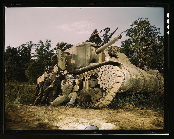 Colorized Photos Of World War II