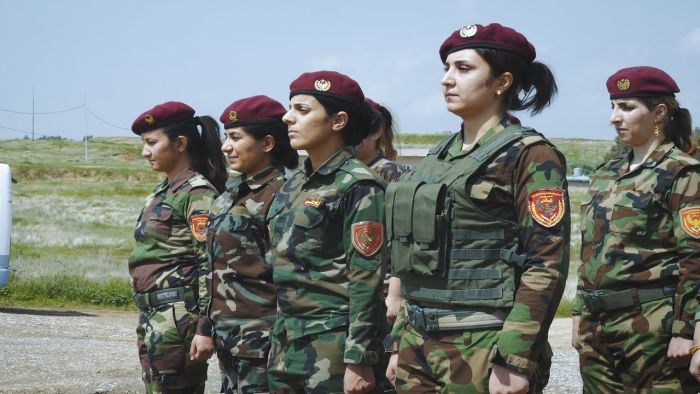 Kurdish Female Fighters
