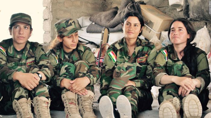 Kurdish Female Fighters