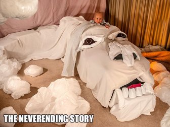 Parents Recreate Movie Scenes With Their Baby
