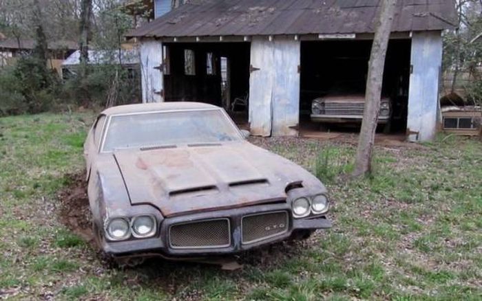 Abandoned Legendary Cars
