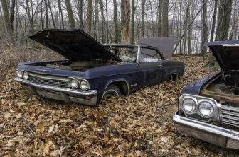 Abandoned Legendary Cars