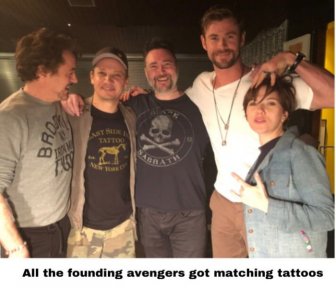 Great Avengers Tattoo Story