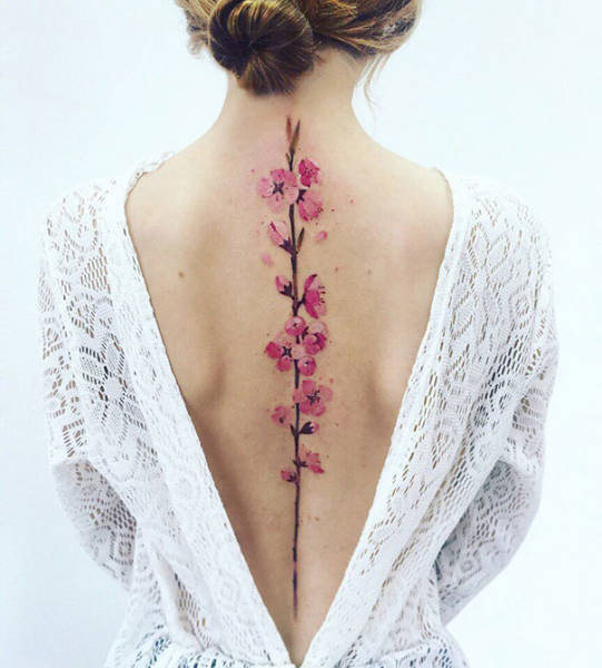 Awesome Spine Tattoos