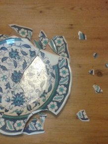 Broken Plates Art