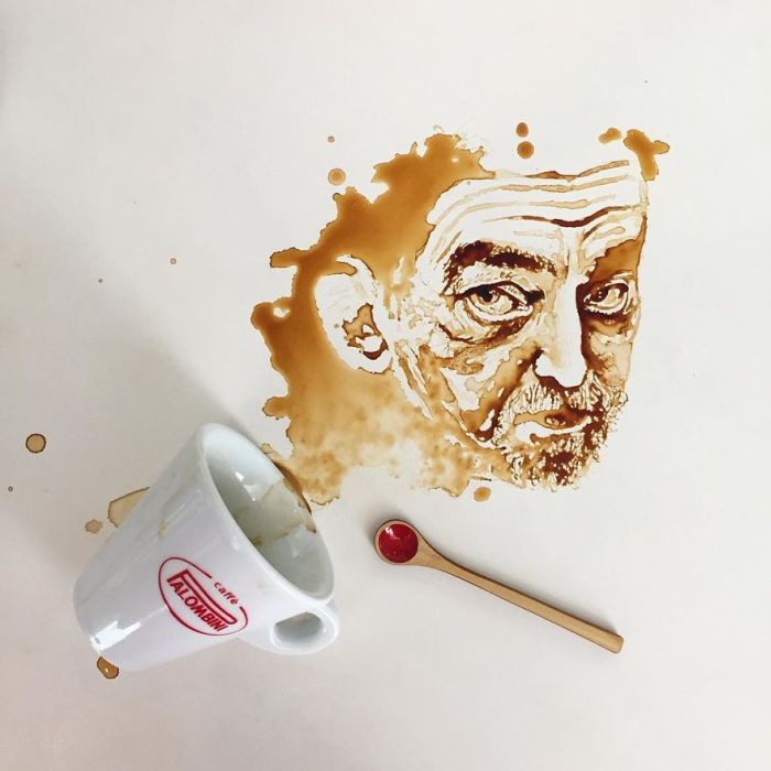 Amazing Art With Coffee And Tea