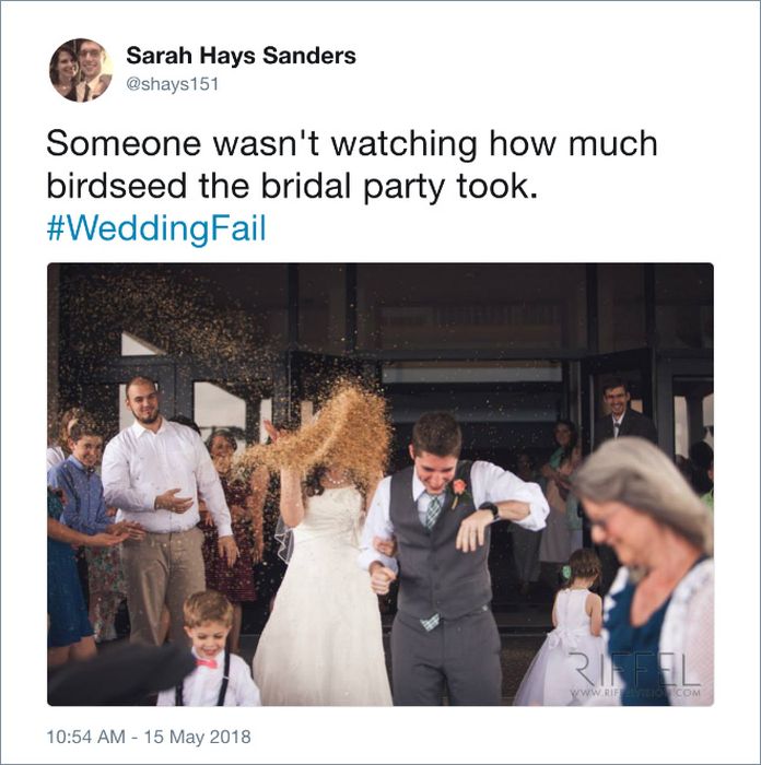 Funny Wedding Fails