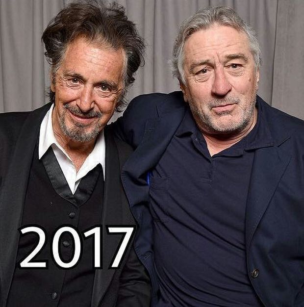 Robert De Niro And Al Pacino. 40 Years Of Friendship