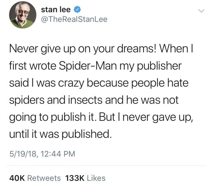 Stan Lee’s Twitter Feed Will Give You All The Feels