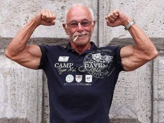 74 Year Old Heinz-Werner Bongard Is A Strong Man