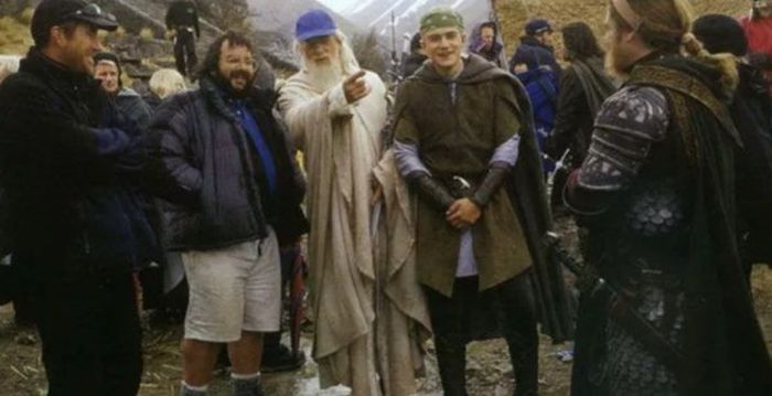 Actors Chilling Behind The Scenes In Costumes