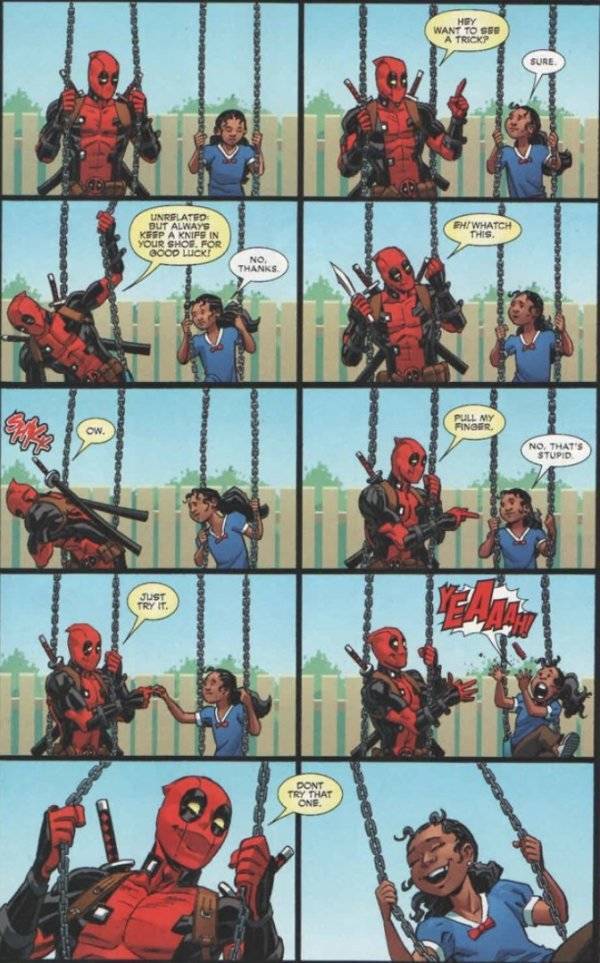 “Deadpool” Comics Are Just As Good As The Movies