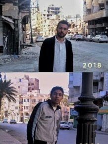 Benghazi, Syria in 2000 And 2018