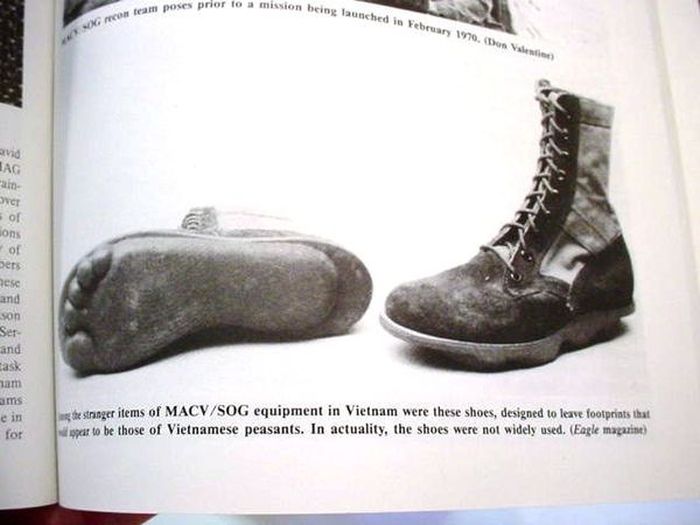 Boots From The US Special Forces Units MACV SOG During The Vietnam War