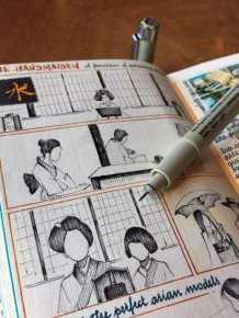 This Artist Keeps the Most Beautiful Sketchbooks I Have Ever Seen