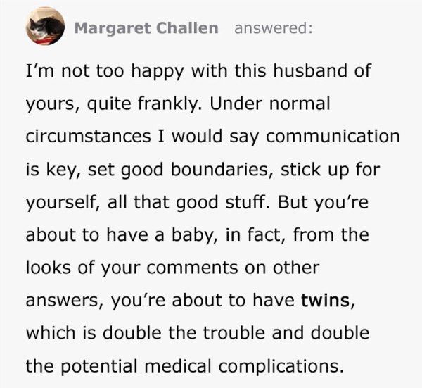 Pregnant Woman Asks What To Do With Husband Who Wants His Parents In The Delivery Room, Gets Best Advice Ever