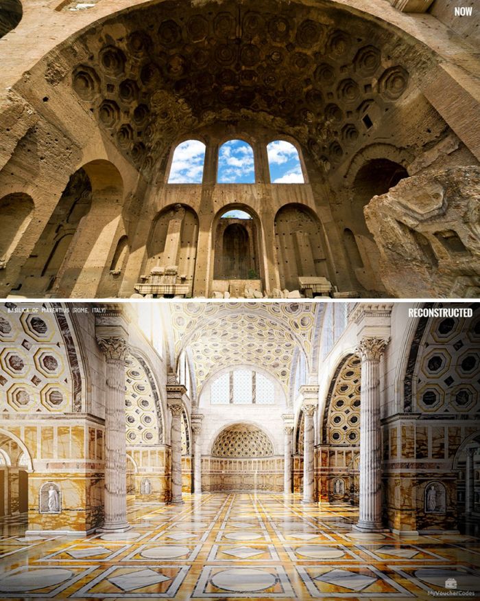 If Famous Historical Ruins Were Reconstructed