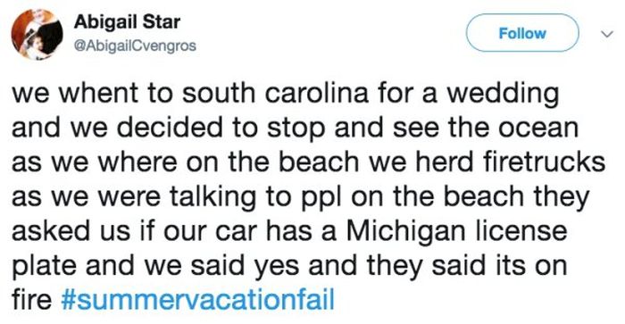 Vacation Fails