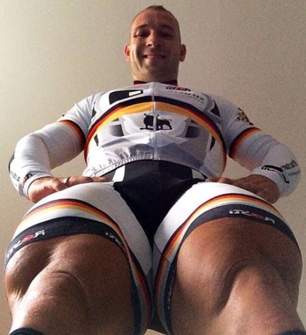 Track Cyclist  Robert Forstemann’s Legs