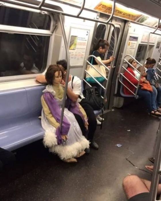 You Can See Almost Anything On Subway