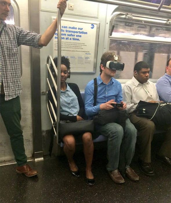 You Can See Almost Anything On Subway
