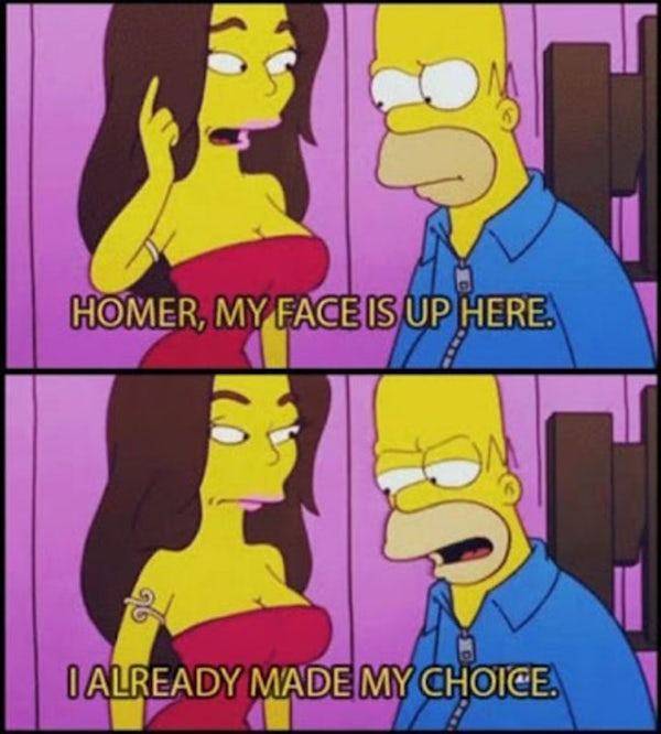 Dirty Jokes From The Simpsons