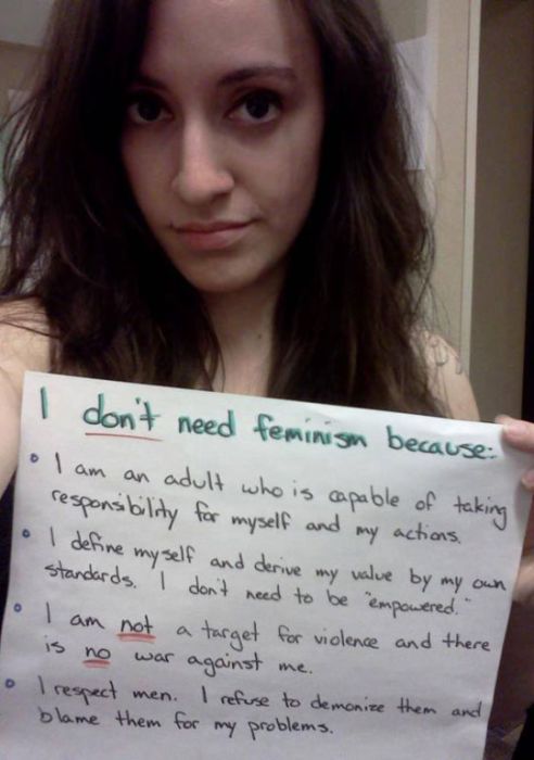 Women Explain Why They Hate 'Modern' Feminism
