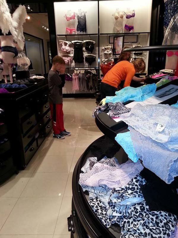 Kids Hate Shopping