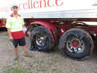 Recent Roadworks In Australia Spelt Disaster For A Number Of Vehicles