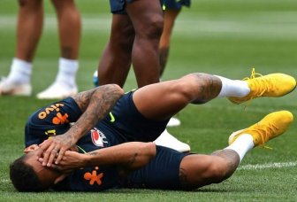 Neymar Training