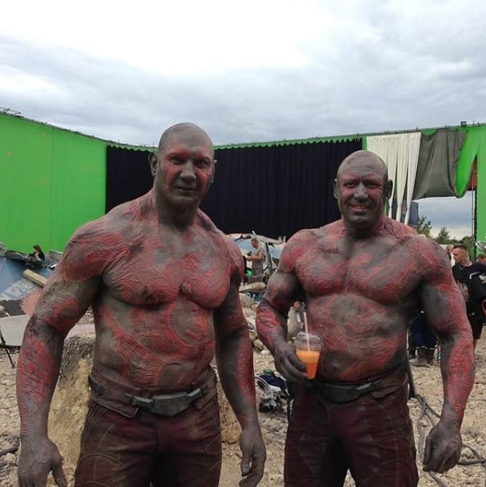 Behind-The-Scenes Photos Of Marvel Movies