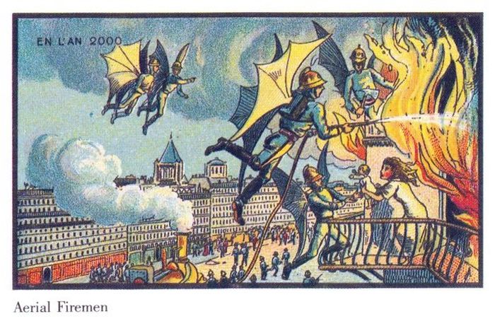 The World Of The Future In This Series Of French Postcards From The 19th Century