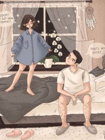 Joys Of Couple’s Life In Heartwarming Illustrations