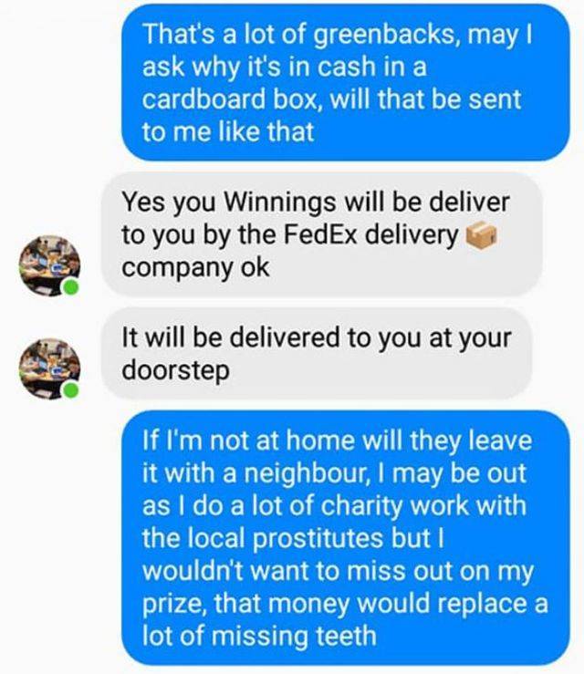 Another Scammer Gets Trolled
