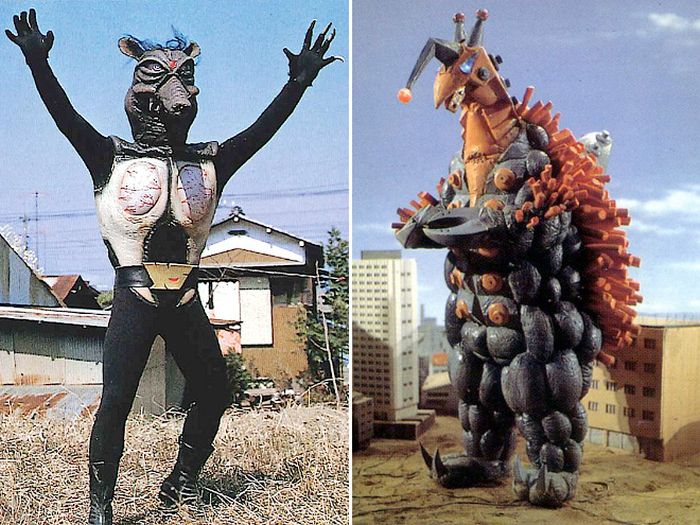 Vintage Japanese Movie Monsters
